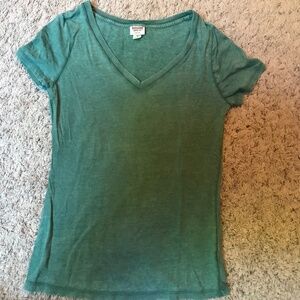 Teal V-Neck TShirt